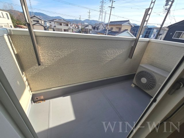 レジデンス北岩田のバルコニー
