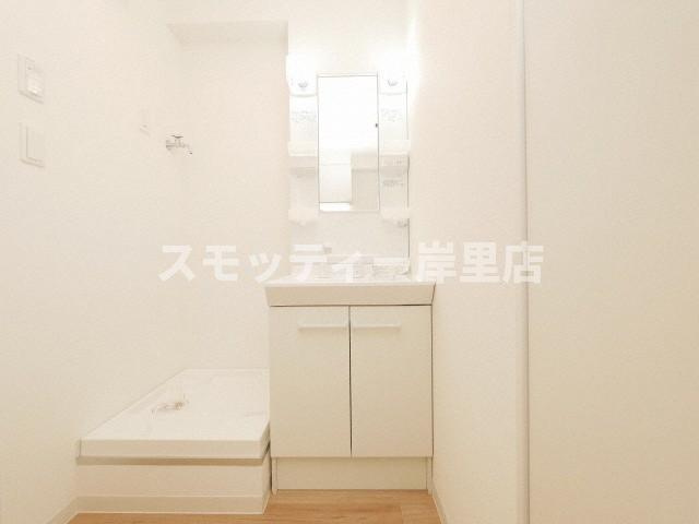 みおつくし岸里Ⅲの洗面所