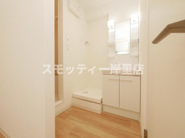 みおつくし岸里Ⅲの独立洗面台