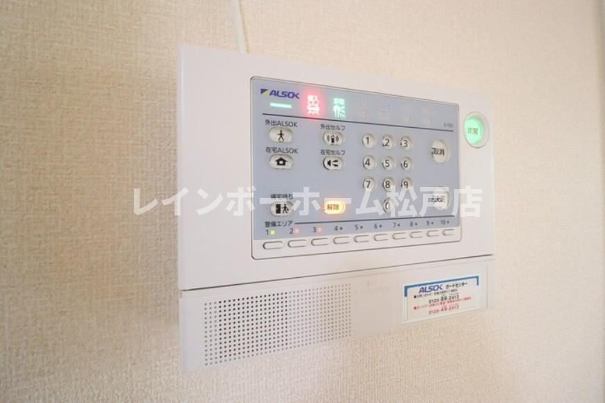 仲介手数料（賃料の1.10ヵ月）の50％OFF対象物件！のセキュリティ