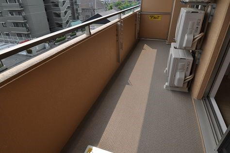 福富リングマンションのバルコニー|同一仕様