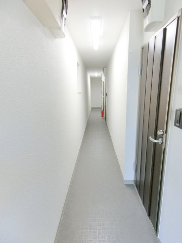 ミレハウスのその他共用部分|共用廊下は雨に濡れない内廊下！