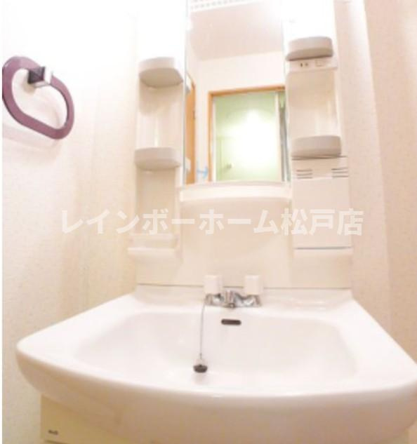 シャンス手数料（賃料の1.10ヵ月）の50％OFF対象物件！の洗面所|使いやすい洗面所です