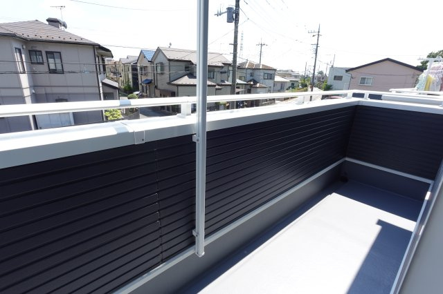 山田戸建貸家のバルコニー