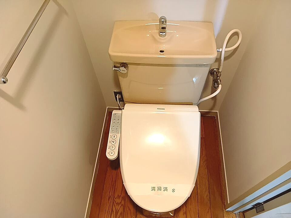 EXT B棟のトイレ|シンプルで使いやすいトイレです