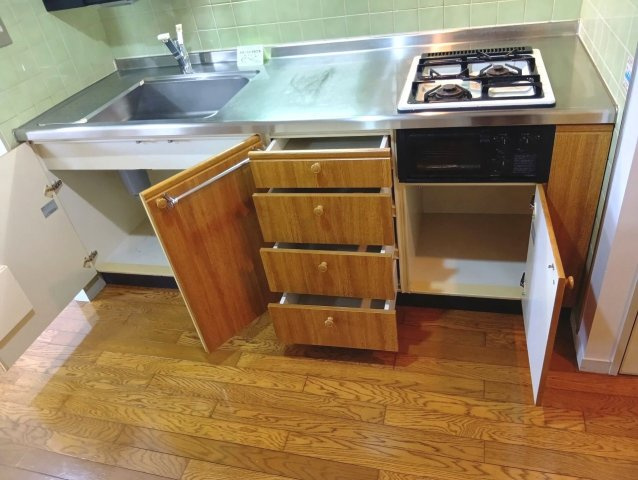 EXT B棟のキッチン|キッチンです