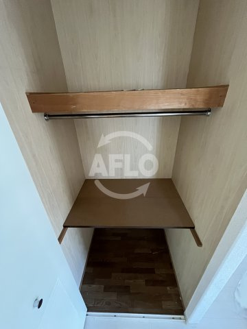 アルデール江坂の収納|アルデール江坂　クローゼット