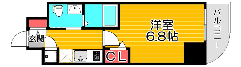 セレニテ九条リアンの間取り