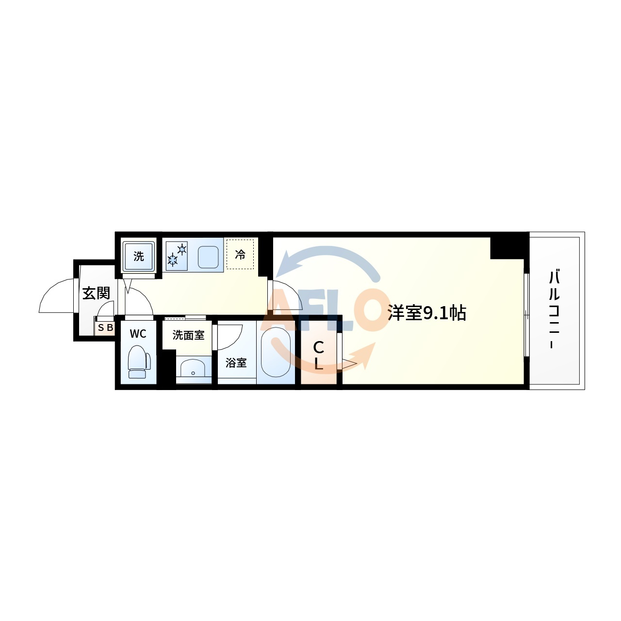 アグレアーブル　大江小学校区の間取り|アグレアーブル　間取り