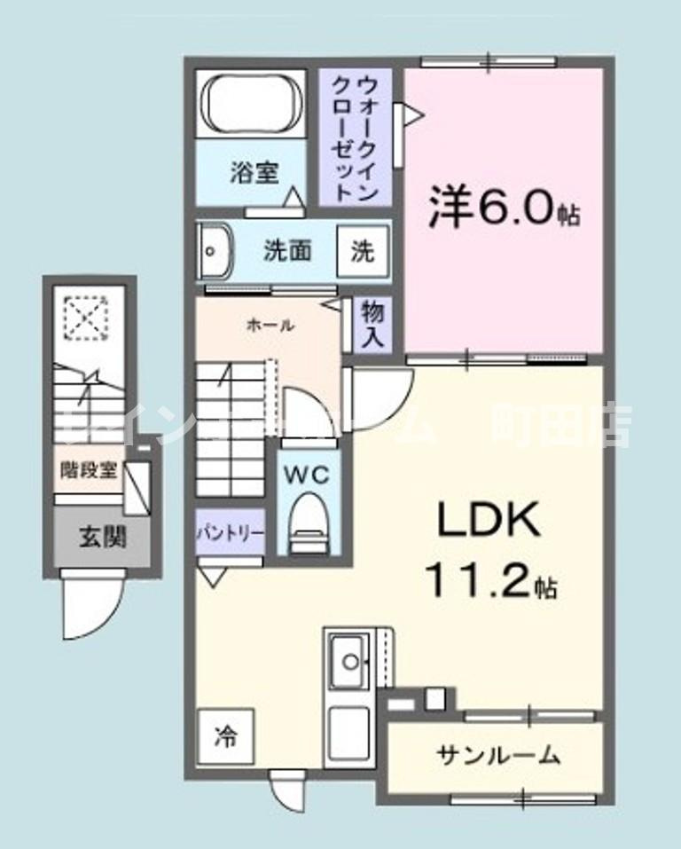 レフィナード※初期費用分割あと払いサービス利用可能物件の間取り