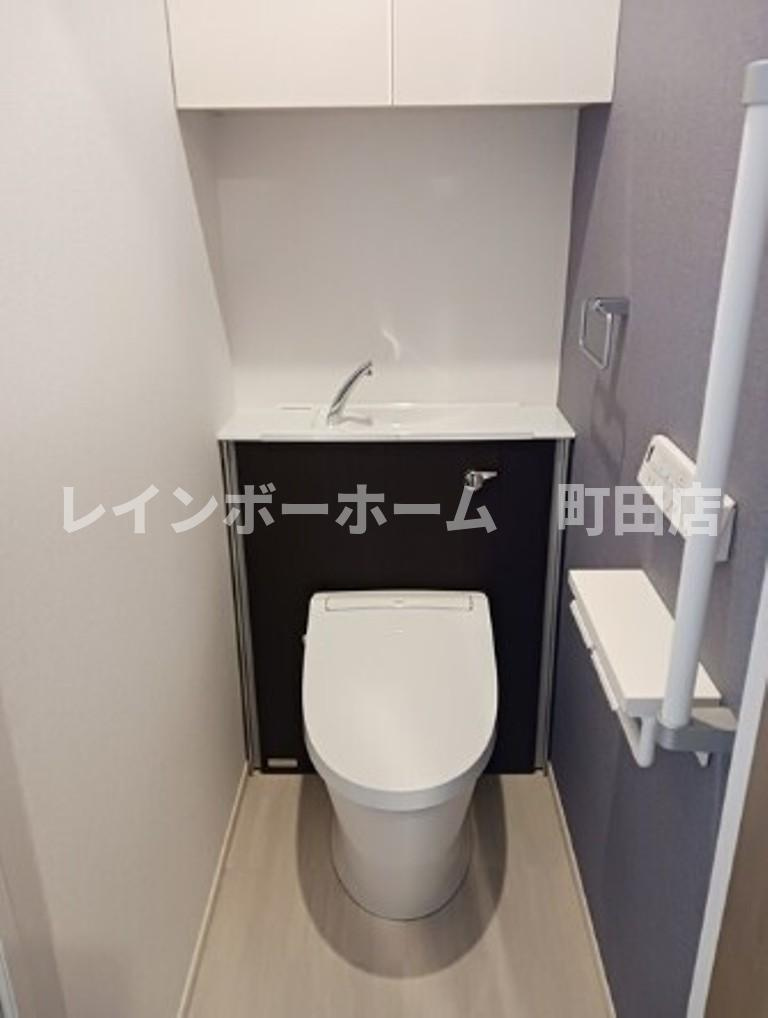 レフィナード※初期費用分割あと払いサービス利用可能物件のトイレ