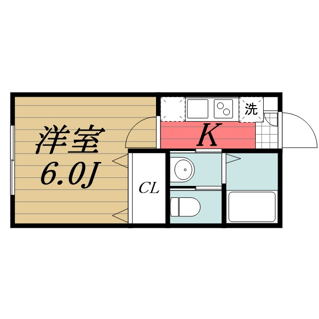 【間取り】 | 勝田台PD　Ⅱ