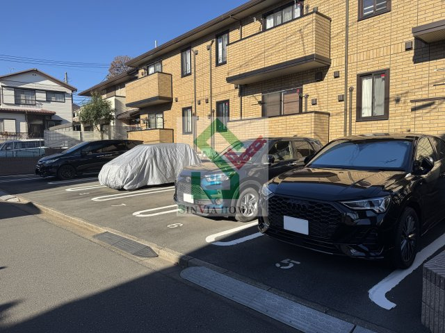 パーシモンフィールドBの駐車場