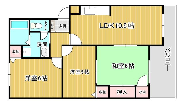 【間取り】 | リオ谷上 | リオ谷上(ＧｏｏｄＨｏｍｅ)