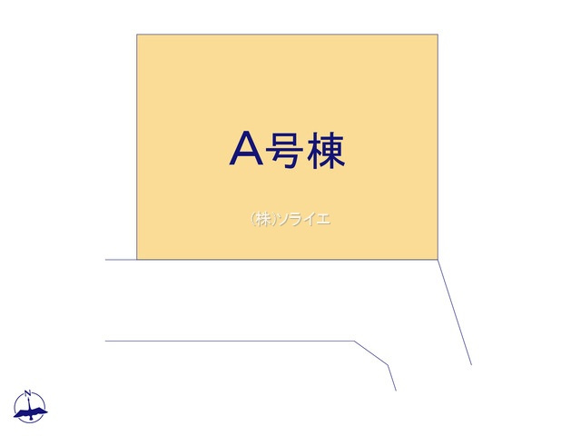 所沢市下安松　新築戸建　ハートフルタウンの区画図