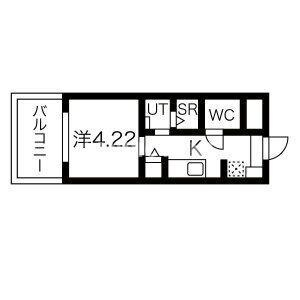 【間取り】 | パグーロ西新南