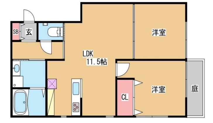 KARIN北神戸の間取り