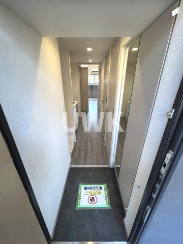 名古屋市西区那古野２丁目の賃貸マンションの玄関