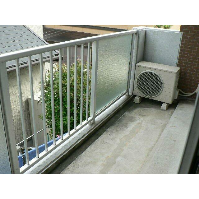 アビタシオンタカダのバルコニー