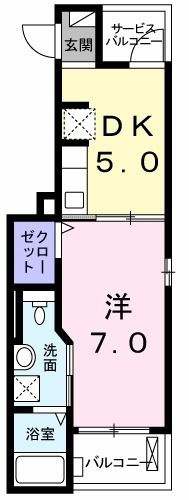 カルフールの間取り