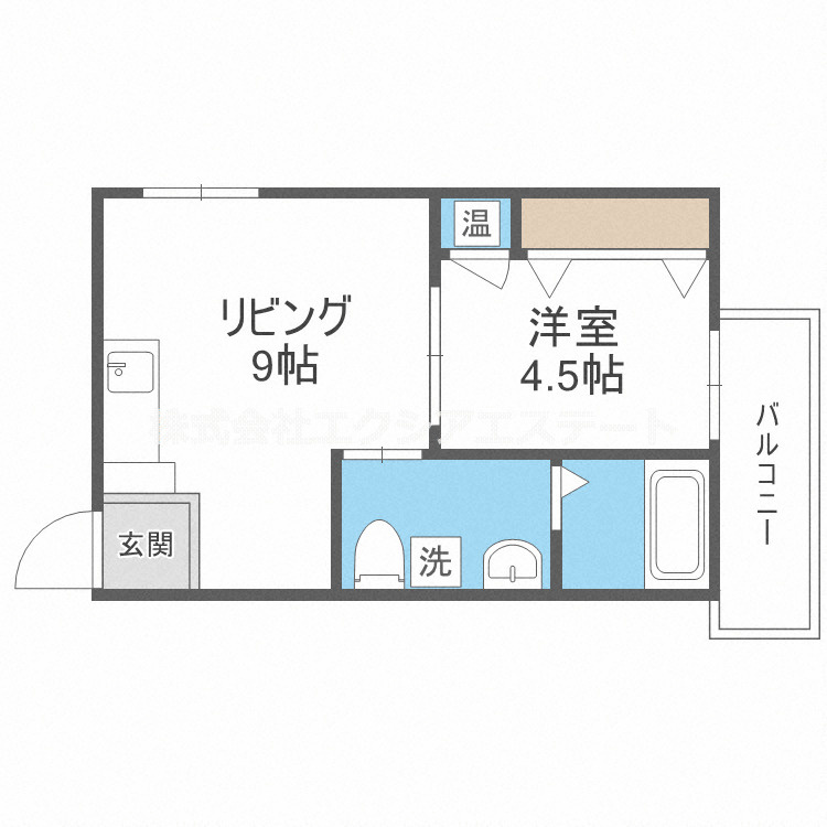 Fmaison北加賀屋III番館の間取り
