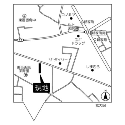 【地図】 | サニープレイス大野芝