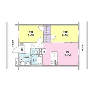 【間取り】 | サニープレイス大野芝