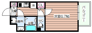 【間取り】 | エクスクルーシブレジデンス西九条