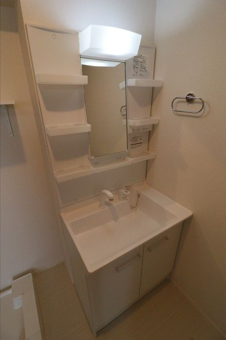 クレールＤ棟の洗面所