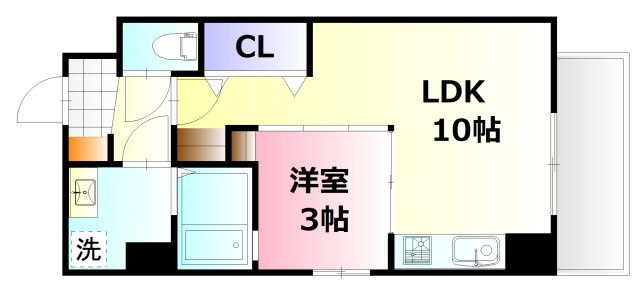【間取り】 | 鶴見橋Grande