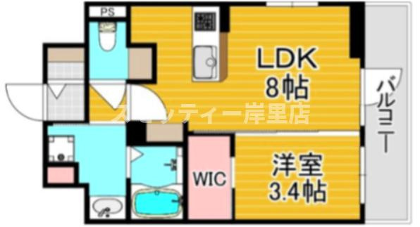 SOFIA住吉大社の間取り