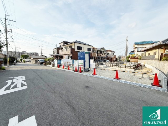 富田林市加太　第1期　新築一戸建ての外観|現在の進捗状況です！順調に作業進行中、完成が待ち遠しいです！詳細の間取り等、お気軽にお問い合わせください！