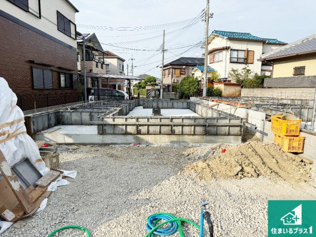 富田林市加太　第1期　新築一戸建ての外観|現在建築中！落ち着いた街並みで新生活を始めることが出来そう！周辺の物件も併せてご紹介させて頂きます！