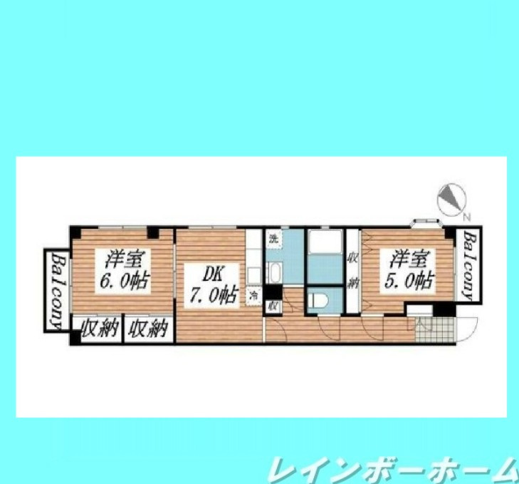 マルシェT・Kの間取り