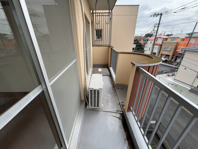 菅マンションのバルコニー