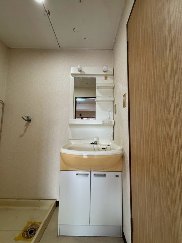 菅マンションの洗面所