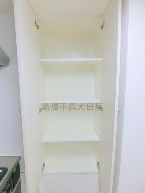 グリーンテラス久が原の収納|キッチン収納