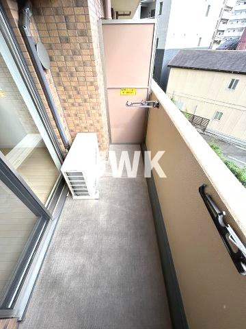 名古屋市西区名駅２丁目の賃貸マンションのバルコニー