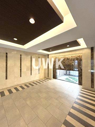 名古屋市西区名駅２丁目の賃貸マンションのロビー