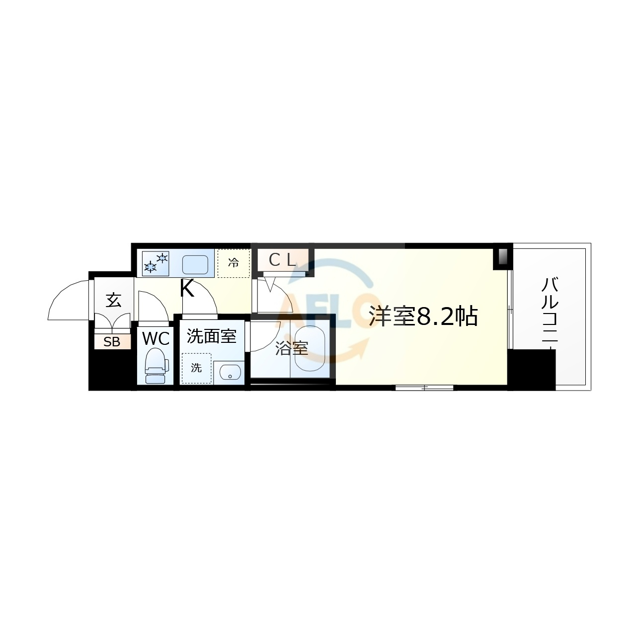 La Douceur天王寺の間取り|La Douceur天王寺　間取り