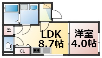 【間取り】 | F ASECIA LIPINE 仲介手数料無料