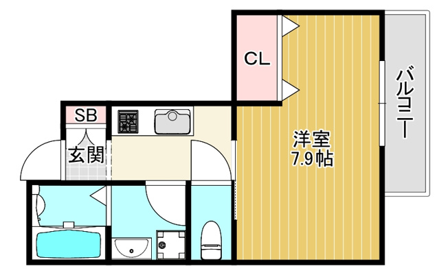 【間取り】 | リベラ千林大宮