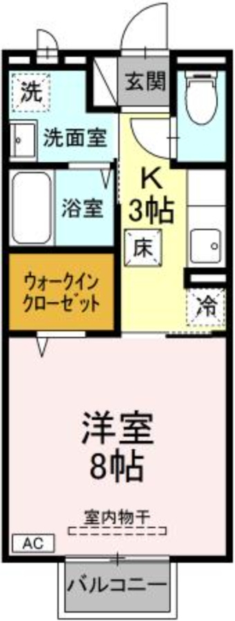 シャルマンクール2の間取り