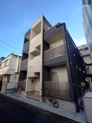 東村山市栄町２丁目のアパートの外観