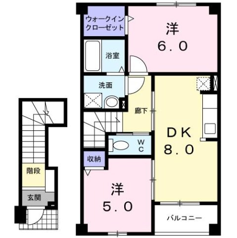 サニーパーク・ＫⅠの間取り