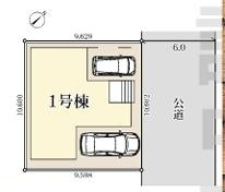 白岡市小久喜2期　新築一戸建て　リーブルガーデンの区画図|全1棟