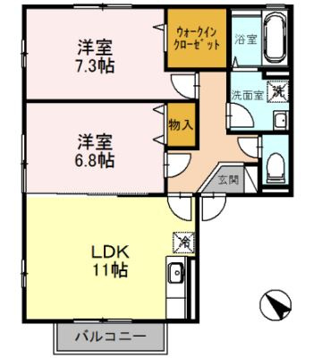 【間取り】 | オーキッドガーデン曽根