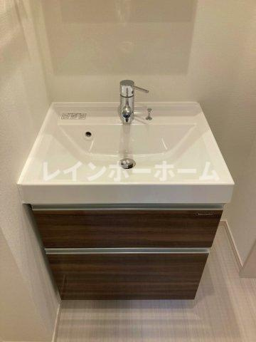 グレイス八潮の洗面所|広い洗面スペース