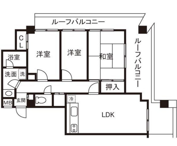 【間取り】 | ＬＩＶＥ | ご家族にもおすすめの間取りです！