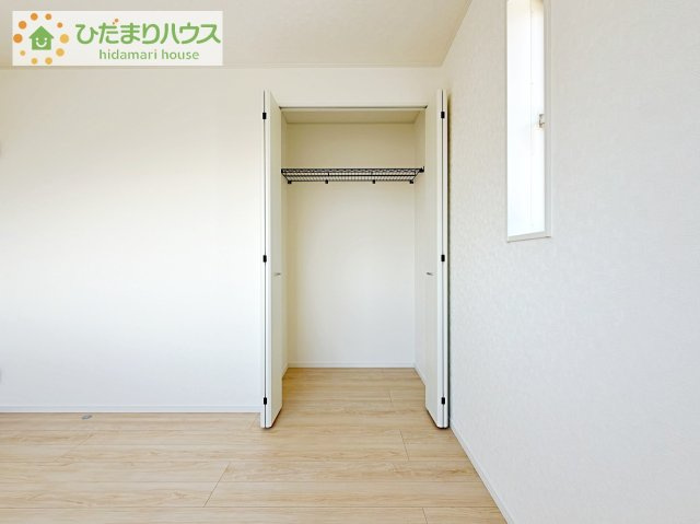 【収納】 | 土浦市小松第7　新築戸建　3号棟 | 全室にクローゼットが付いていて、お部屋の住空間もスッキリ広々使えそうです(^^)